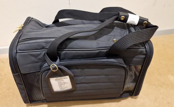 Transporttasche SHERPA BAG, medium, schwarz